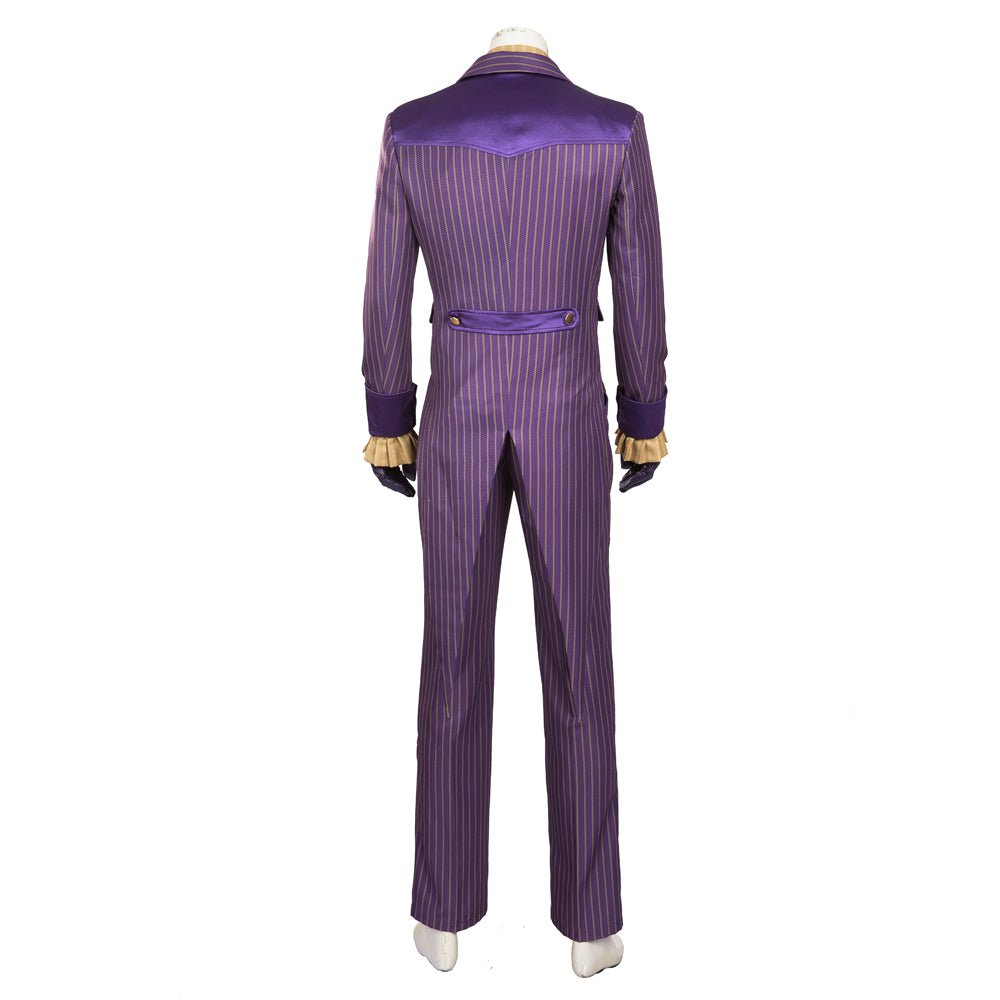 Traje de Cosplay de The Joker de Batman: Arkham Knight - Calidad Premium - Fantasia Cosera