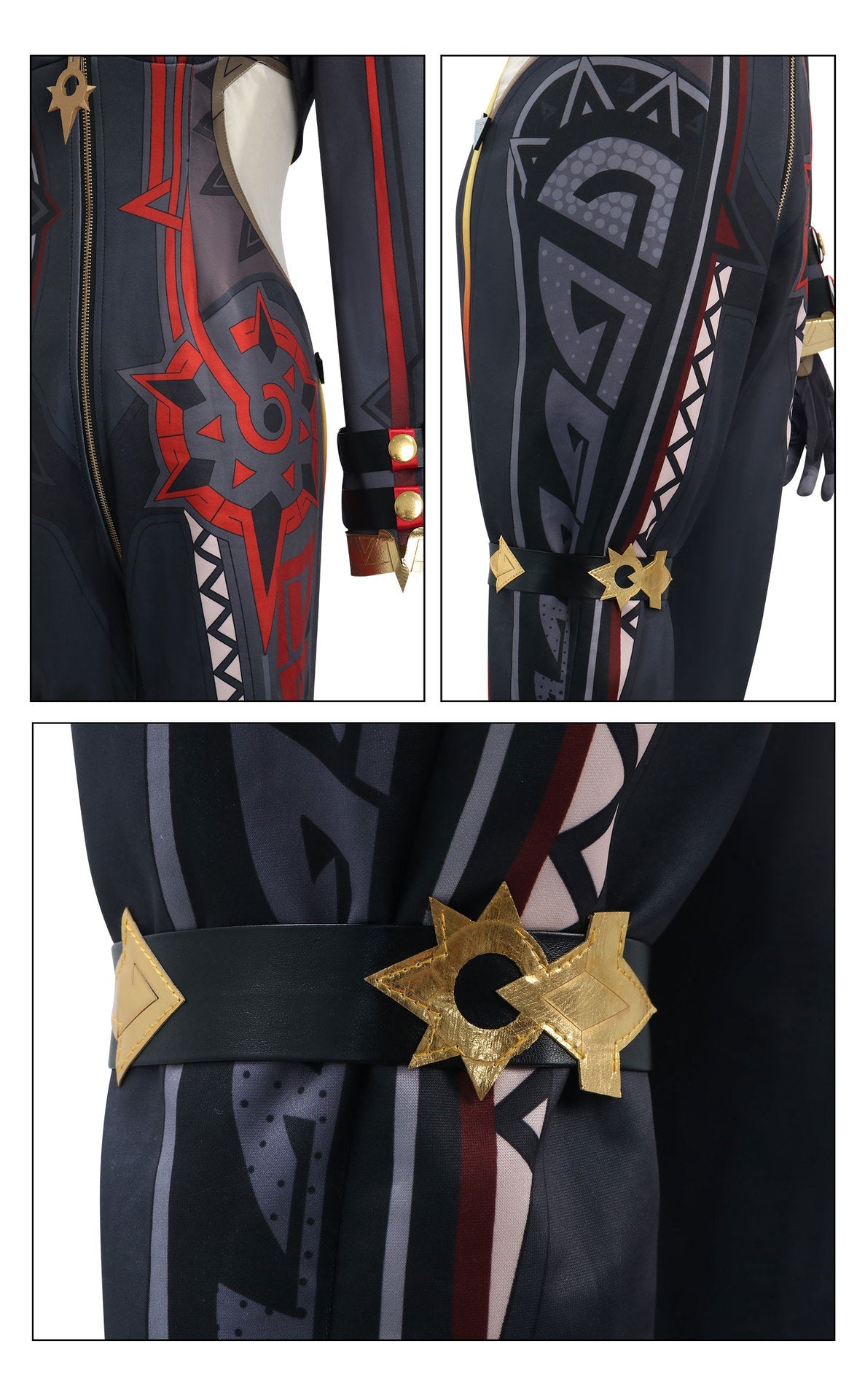 Traje de Cosplay de Mavica de Genshin Impact – Outfit de Alta Calidad Inspirado en el Diseño Oficial - Fantasia Cosera