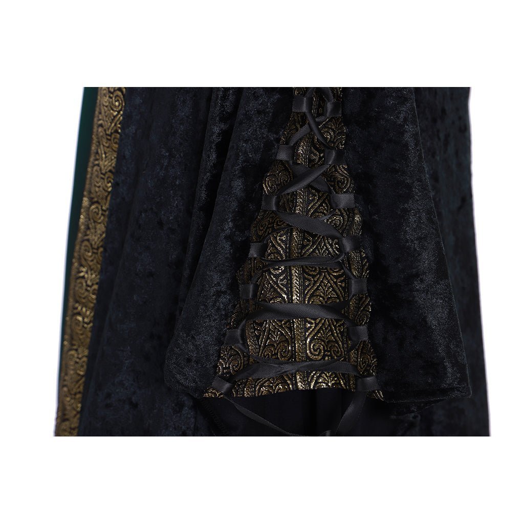 Vestido de Cosplay Medieval Gótico Marie Antoinette para Halloween Novia Fantasma - Fantasia Cosera