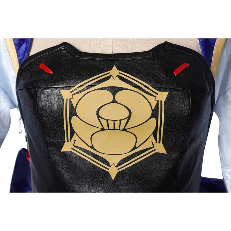 Traje de Cosplay de Kamisato Ayaka de Genshin Impact - Conjunto Completo para Halloween - Fantasia Cosera