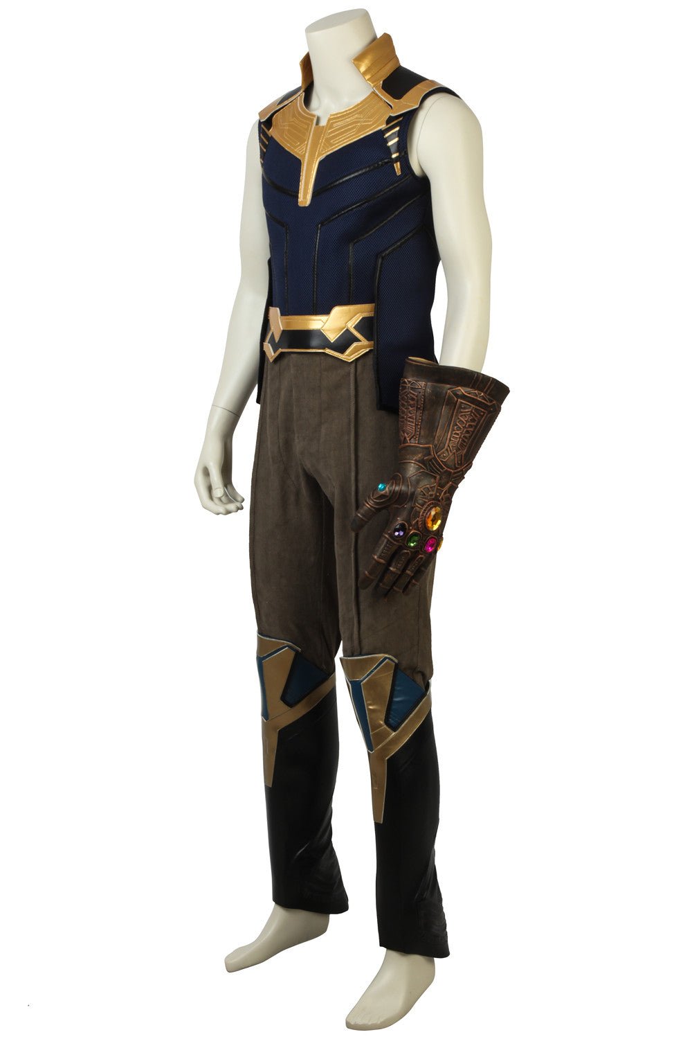 Traje de Cosplay de Thanos de Avengers: Infinity War - Conjunto de Chaleco, Pantalones y Guantes - Fantasia Cosera