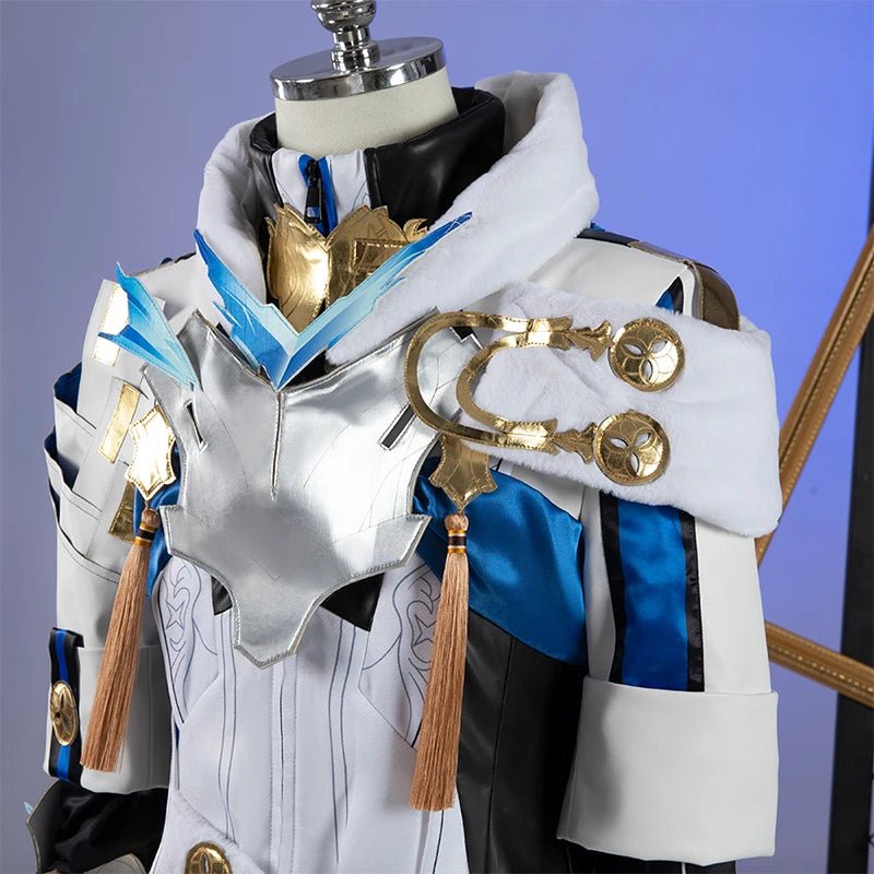 Traje de Cosplay de Gepard de Honkai Star Rail - Guardias Plateadas Gepard Landau para Hombre - Traje Masculino para Halloween - Fantasia Cosera