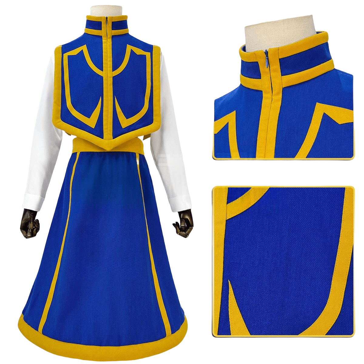 Traje de Cosplay de Kurapika de Hunter x Hunter - Calidad Premium - Fantasia Cosera