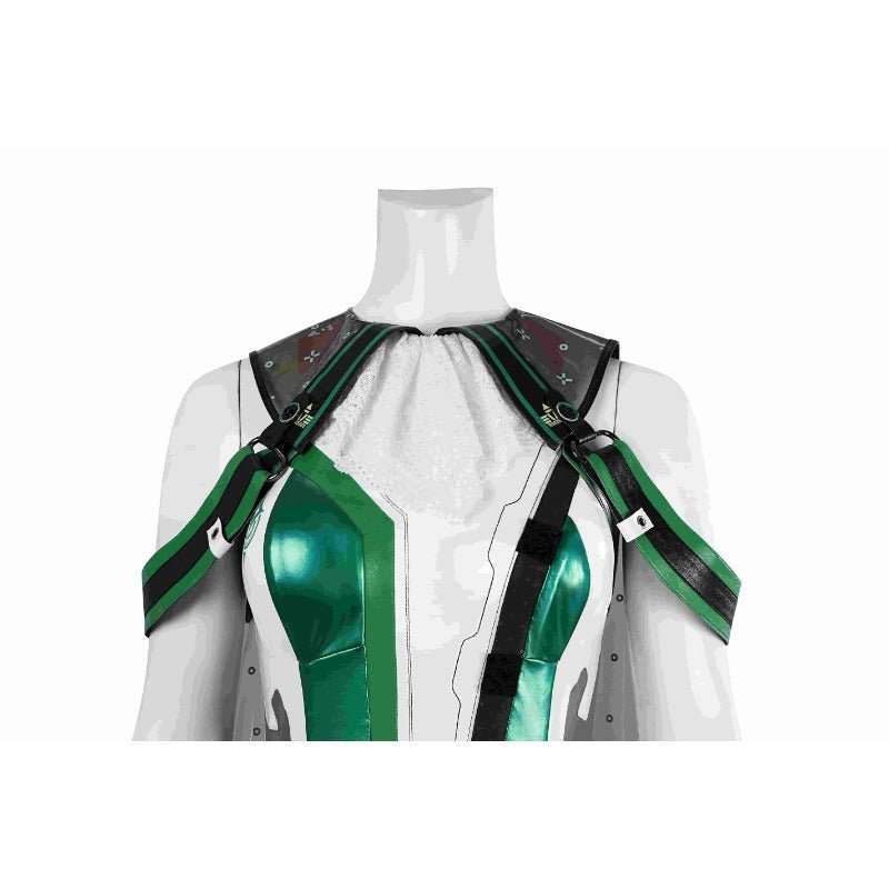 Traje de Cosplay de Eve para Mujer - Jumpsuit para Fans del Juego Stellar, Ideal para Halloween y Roleplay - Fantasia Cosera