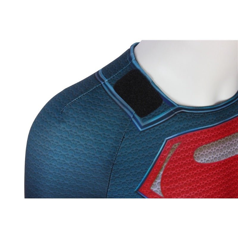 Traje de Superman Cosplay para Niños Clark Kent Hombre de Acero Impresión 3D Hecho a Mano - Fantasia Cosera
