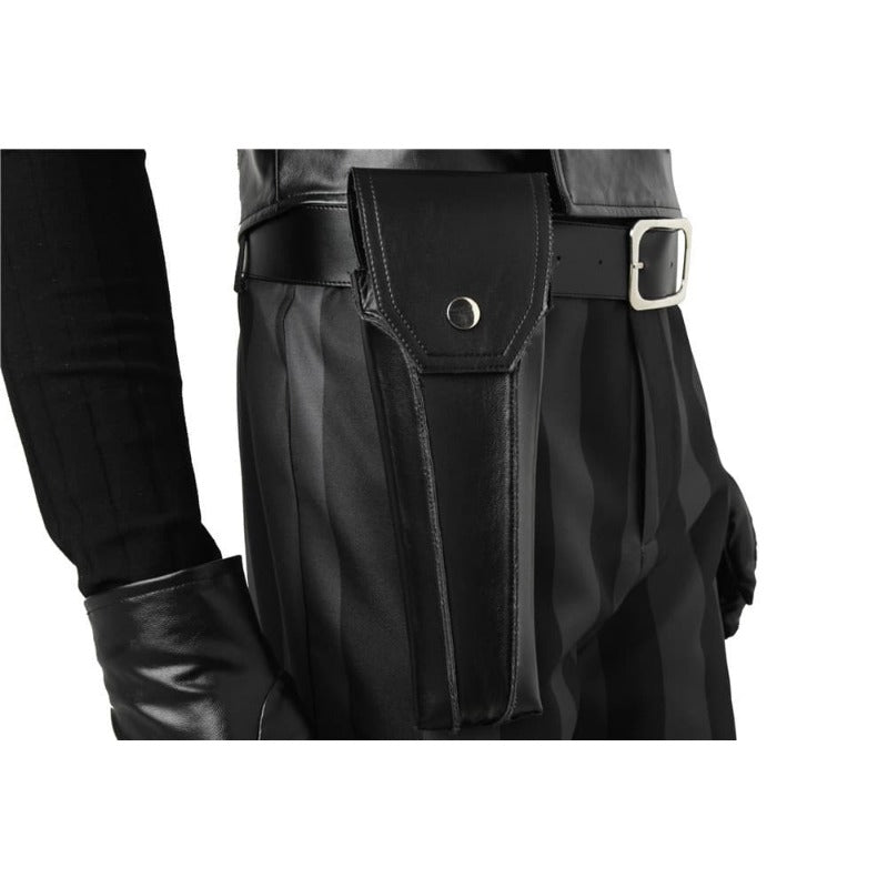 Traje de Cosplay Spider-Man Noir de Spiderman: Into the Spider-Verse con Zapatos - Fantasia Cosera