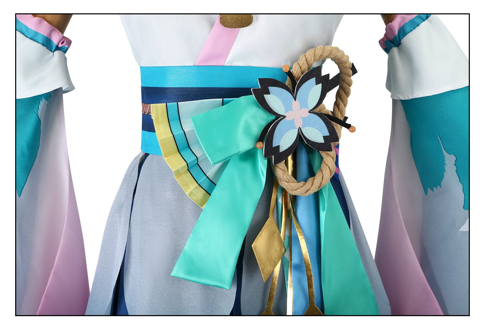 Traje de Cosplay Hatsune Miku Onmyoji Pre-Awakening – Elegante y Detallado - Fantasia Cosera