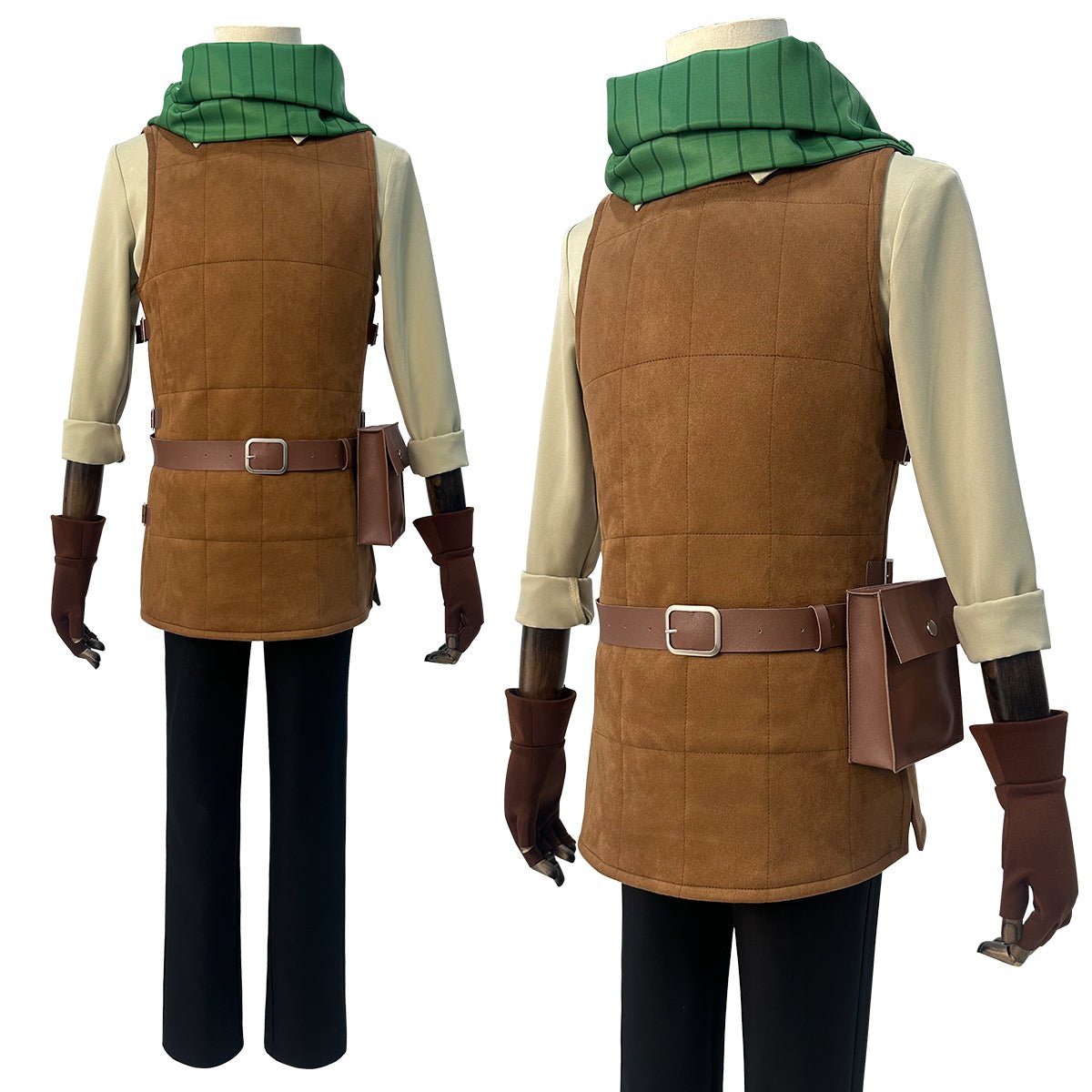 Disfraz de Cosplay Delicioso en el Calabozo Chilchuck, Equipo Laios - Alta Calidad - Fantasia Cosera