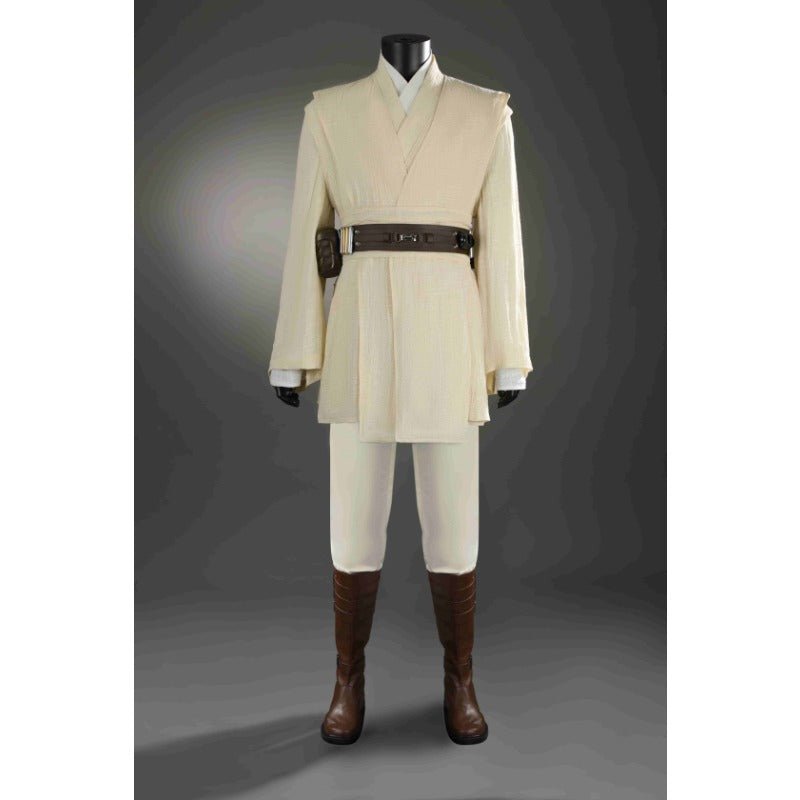 Traje de Cosplay de Obi-Wan Kenobi Conjunto Completo Túnica Capa para Fiesta de Halloween - Fantasia Cosera