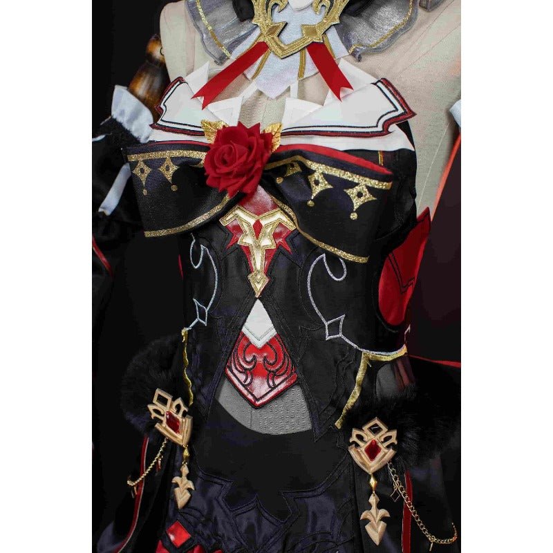 Traje de Cosplay de Theresa Apocalypse - Falda de Honkai Impact 3 para Mujeres - Fantasia Cosera