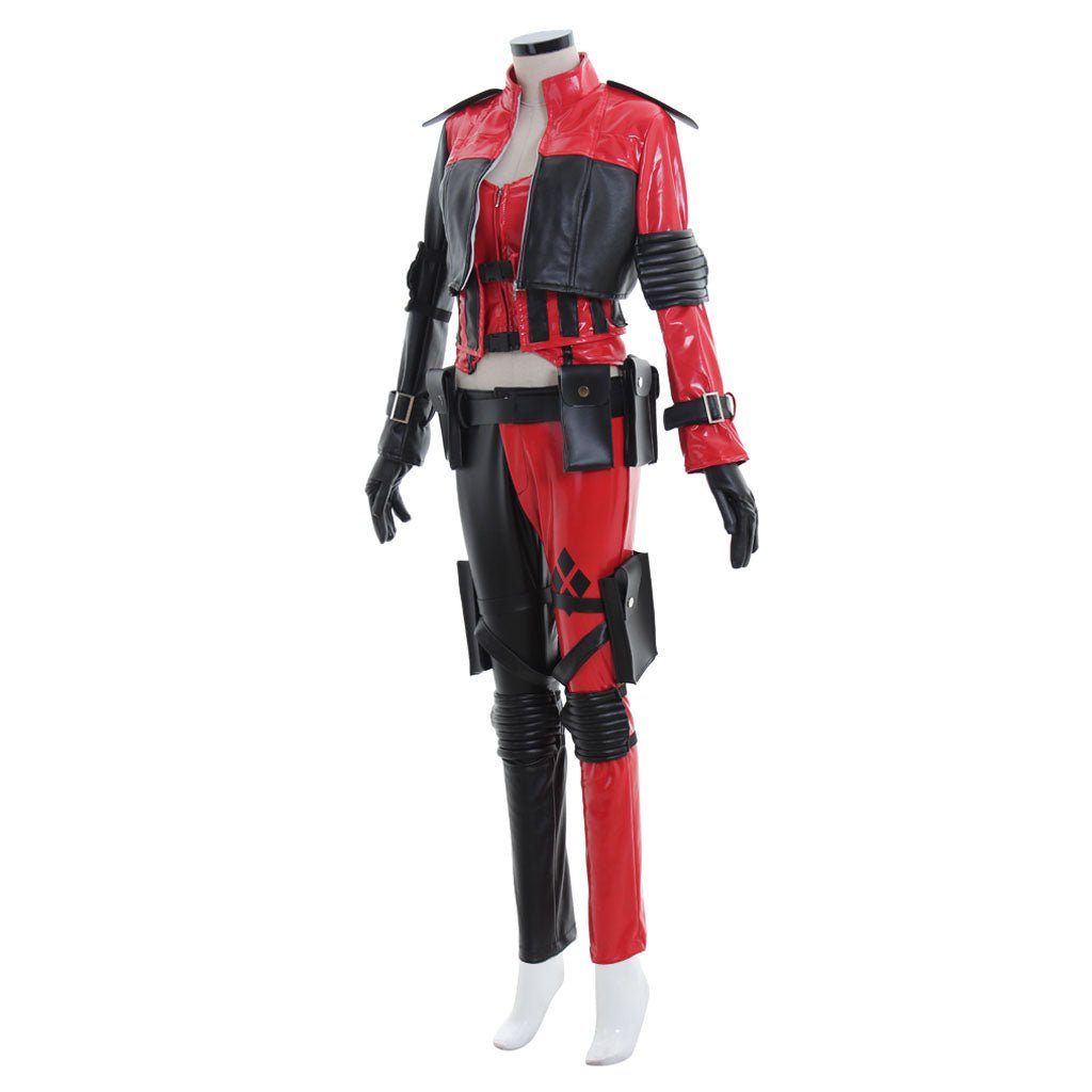 Traje de Cosplay de Harley Quinn – Divertido, Feroz e Icónico Outfit de Supervillana para Mujeres - Fantasia Cosera