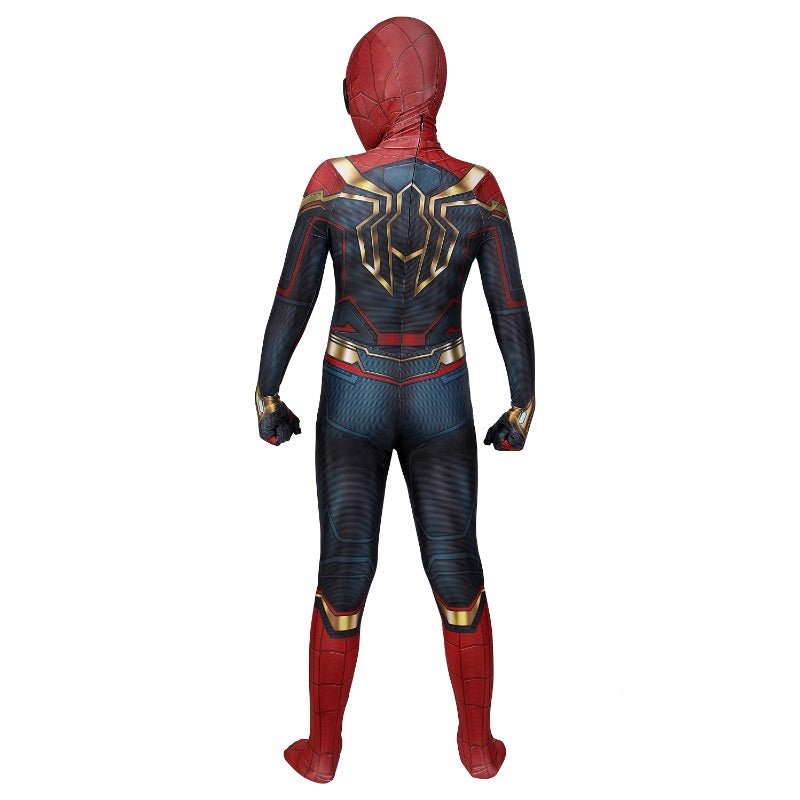 Traje de Iron Spider Versión No Way Home para Niños, Disfraz de Cosplay de Halloween - Fantasia Cosera