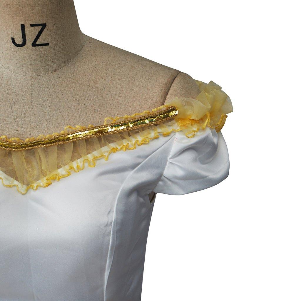 Traje de Cosplay de Christine Daae El Fantasma de la Ópera Vestido con Estampado de Fuegos Artificiales - Fantasia Cosera