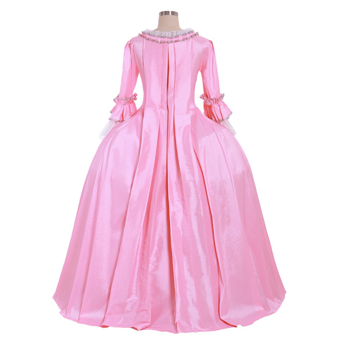 Vestido Rosa Noble Medieval Disfraz Cosplay - Elegante Vestido Renacentista para Mujeres - Fantasia Cosera