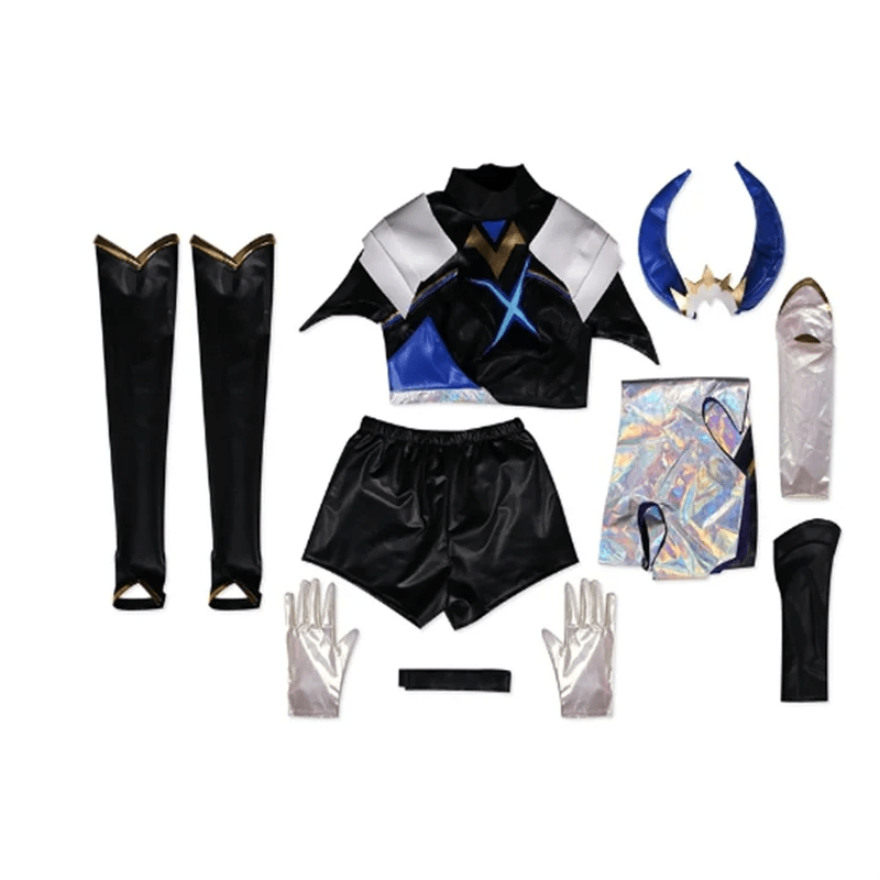 Traje de Cosplay DRX de LOL para Mujeres - Uniforme para Fiestas de Halloween y Carnaval - Fantasia Cosera