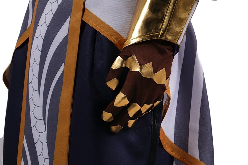 Traje de Cosplay Dragonmancer Verdadero Dragón Lee Sin para Hombres - Juego LOL, Fiesta de Halloween - Fantasia Cosera