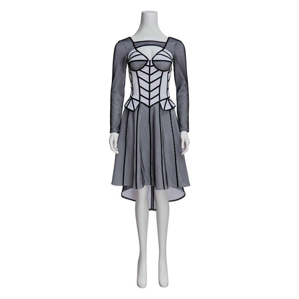 Vestido de Cosplay de Jane Seymour de Six el Musical para Mujeres | Acabado en Negro - Fantasia Cosera
