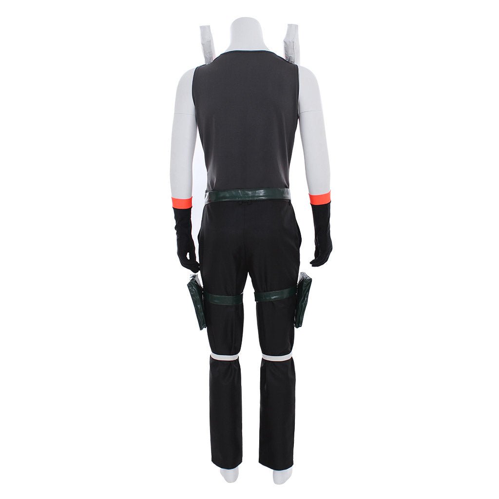 Traje de Cosplay de Katsuki Bakugou de My Hero Academia - Conjunto Completo Estilo Héroe Explosivo - Fantasia Cosera