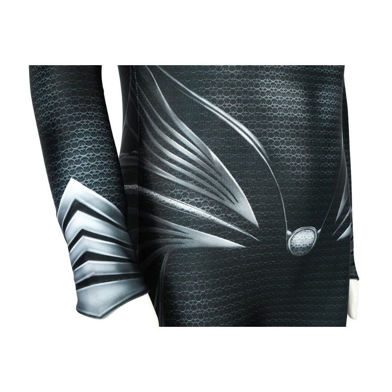 Traje de Cosplay de Superhéroe Clark Negro para Niños - Fantasia Cosera