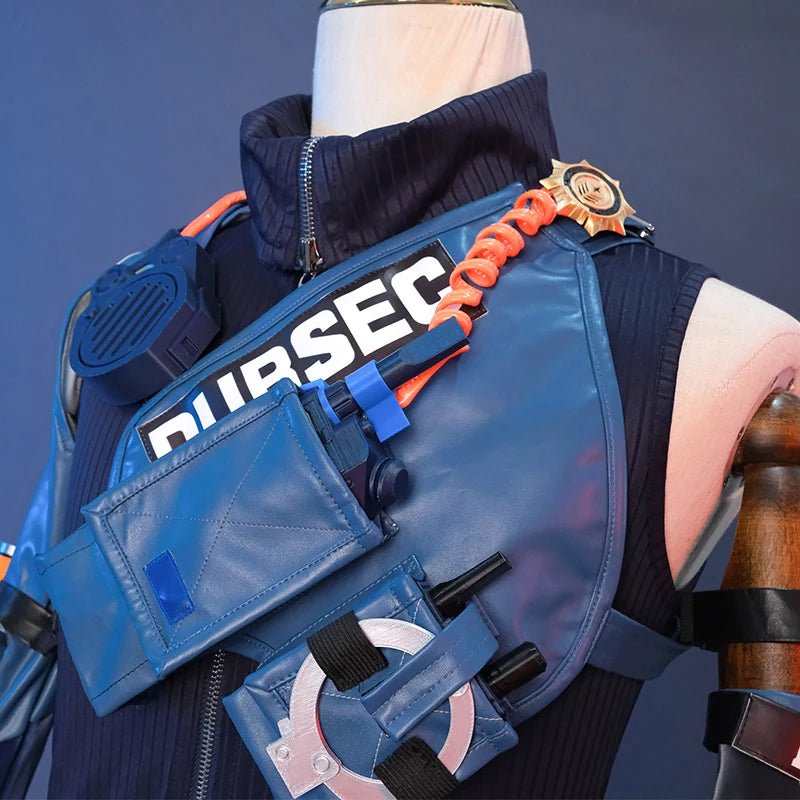 Traje de Cosplay de Seth Lowell de Zenless Zone Zero para Oficial Novato, Disfraz para Hombres en Fiestas de Halloween - Fantasia Cosera