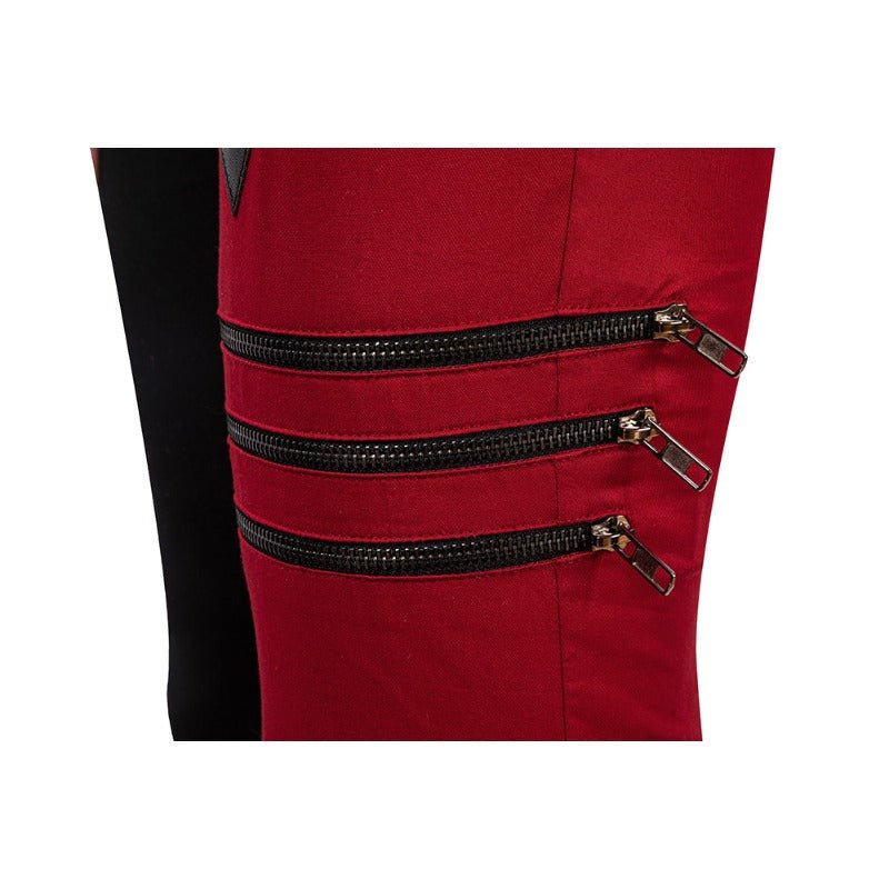 Traje de Cosplay de Harley Quinn The Suicide Squad 2 - Disfraz de Halloween con Zapatos - Fantasia Cosera