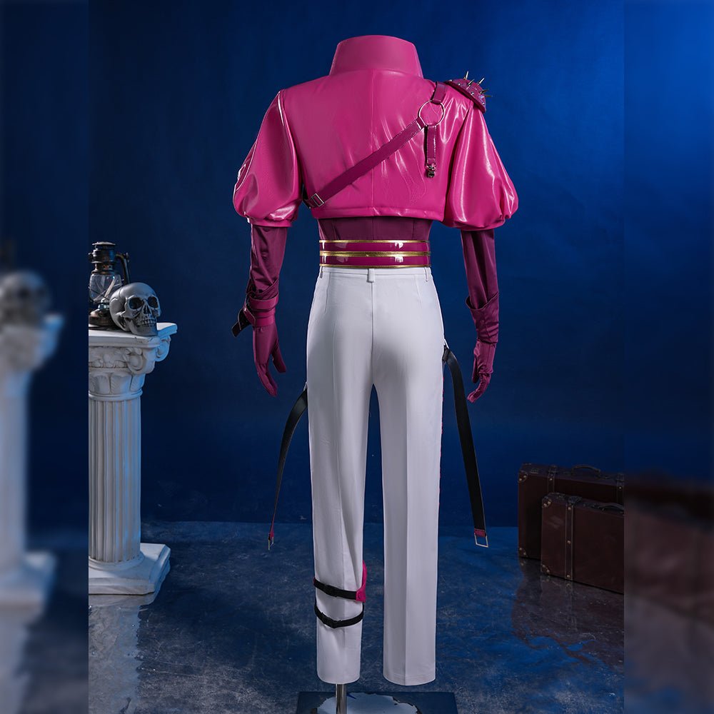 Traje de Cosplay de Aesop Carl Serie Cyberpunk de Identity V - Quinta Personalidad - Fantasia Cosera