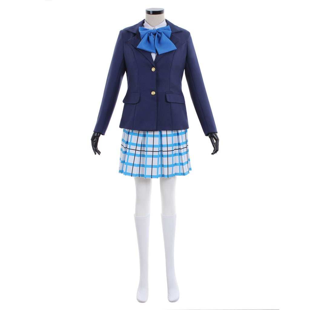Traje de Cosplay de Shouko Nishimiya de Una Voz Silenciosa - Fantasia Cosera