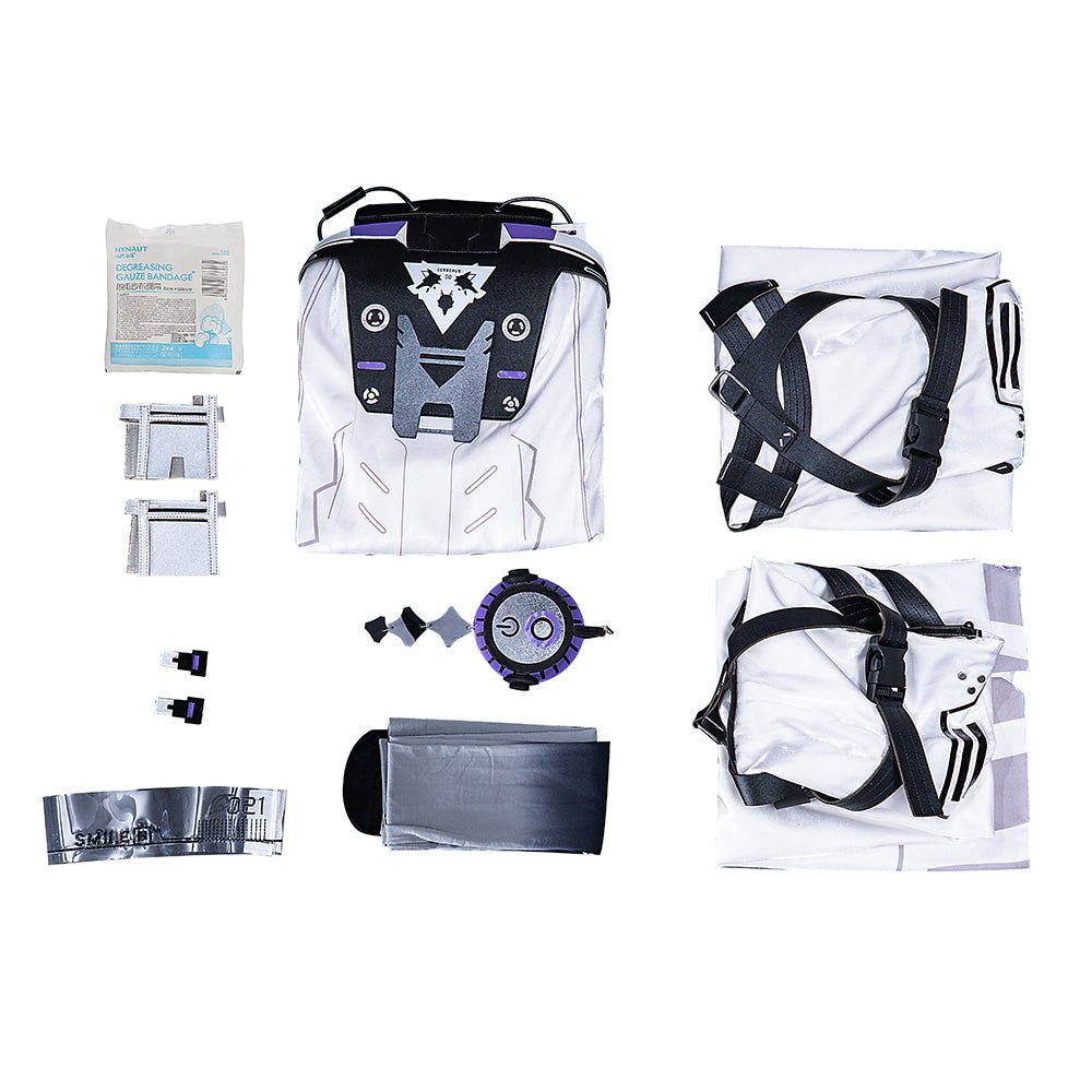 Traje Completo de Cosplay de Gray Raven - No.21 de Punishing: Gray Raven - Fantasia Cosera