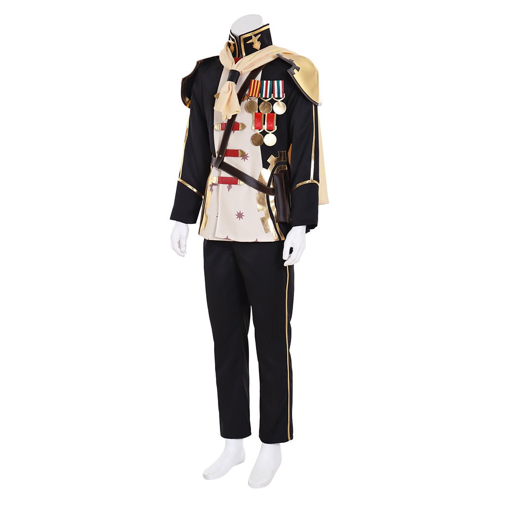 Traje de Cosplay de Ace de Final Fantasy Type-0 - Uniforme Militar - Fantasia Cosera