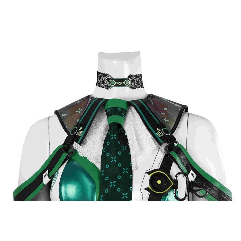 Traje de Cosplay de Eve para Mujer - Jumpsuit para Fans del Juego Stellar, Ideal para Halloween y Roleplay - Fantasia Cosera