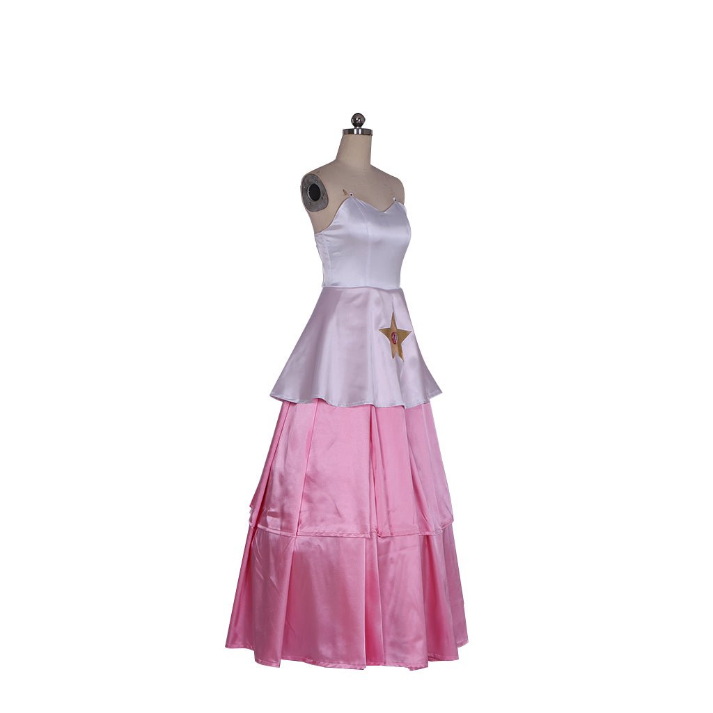 Vestido Cosplay de Rose Quartz de Steven Universe - Fantasia Cosera