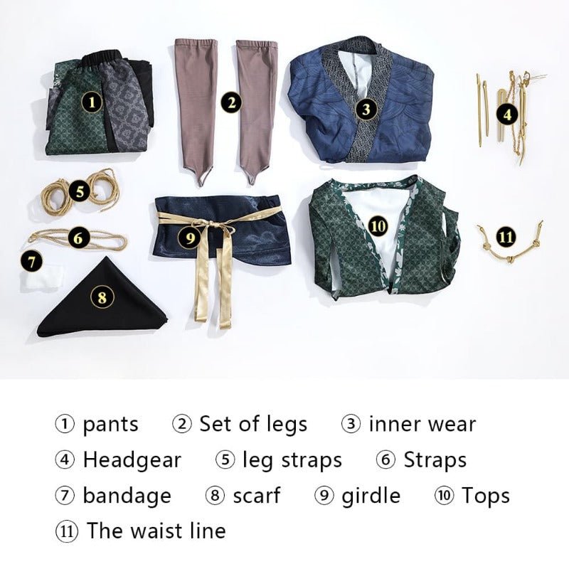 Mito Negro: Wukong Traje Chino de La Cuarta Hermana Cosplay Halloween Hecho a Medida - Fantasia Cosera