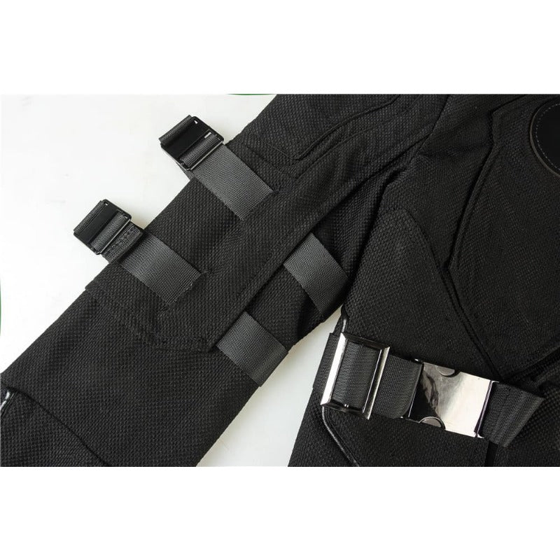 Traje de Cosplay de Spider-Man: Lejos de Casa - Versión Furtiva de Peter Parker - Fantasia Cosera