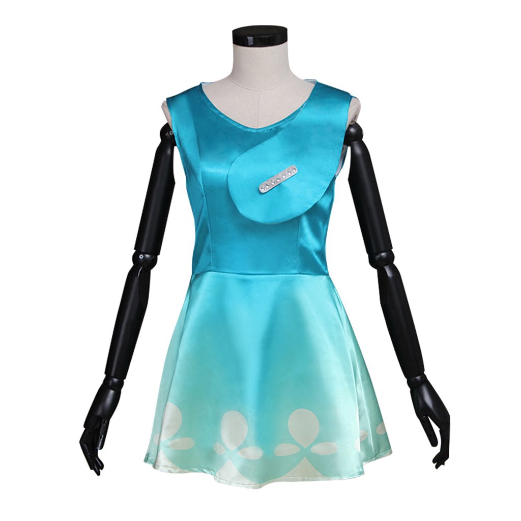 Vestido de Princesa Poppy de Trolls | Disfraz de Cosplay para Halloween y Eventos - Fantasia Cosera