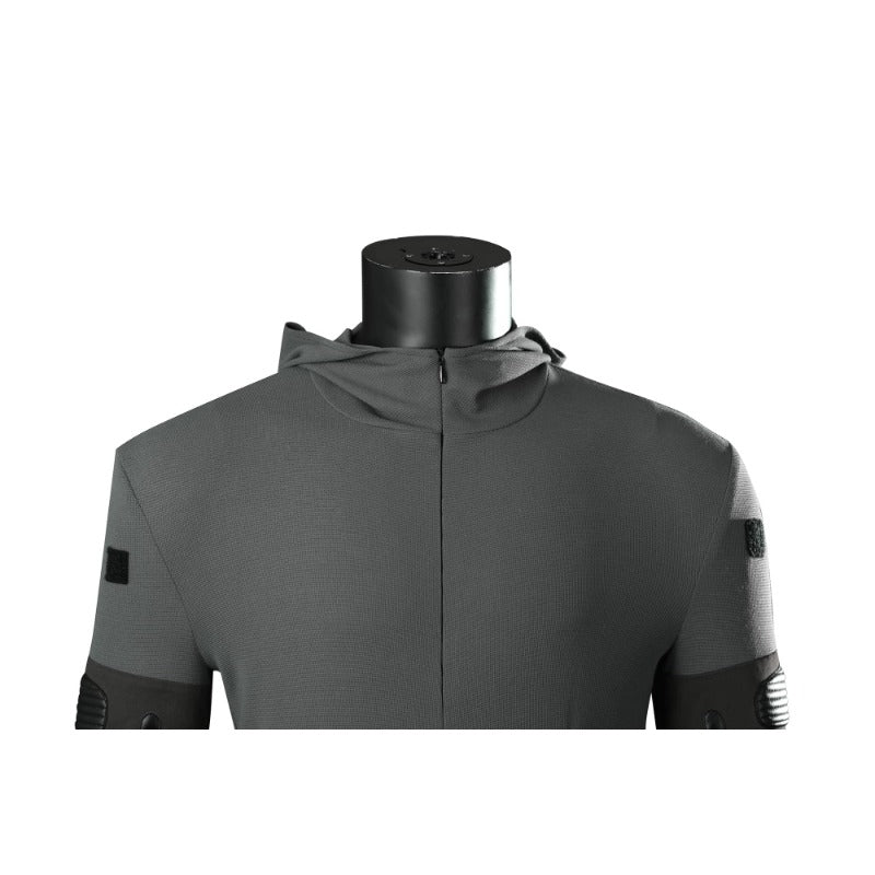 Traje de Cosplay Paul Atreides Fremen Stillsuit de Dune 2 con Mono y Máscara - Fantasia Cosera