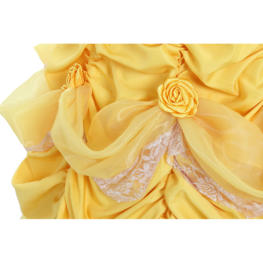 Belle y la Bestia Traje de Cosplay Serie | Vestido de Princesa para Eventos - Fantasia Cosera