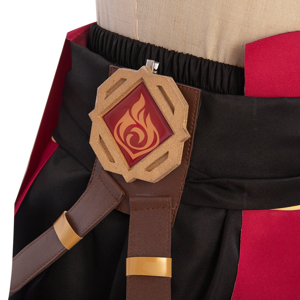 Traje de Cosplay de Yanfei de Genshin Impact - Outfit Premium Inspirado en el Juego para Fans de Anime - Fantasia Cosera