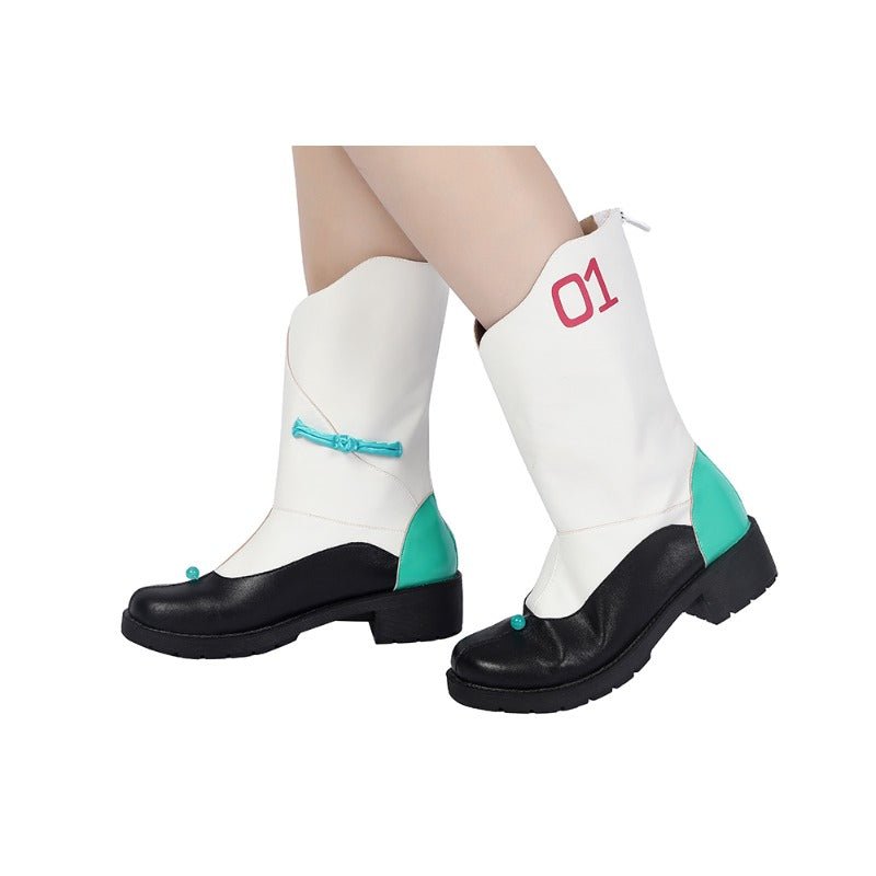 Traje de Cosplay Anime Jasmine Miku - Vestido de Carnaval de Halloween Miku Contigo 2021 - Fantasia Cosera