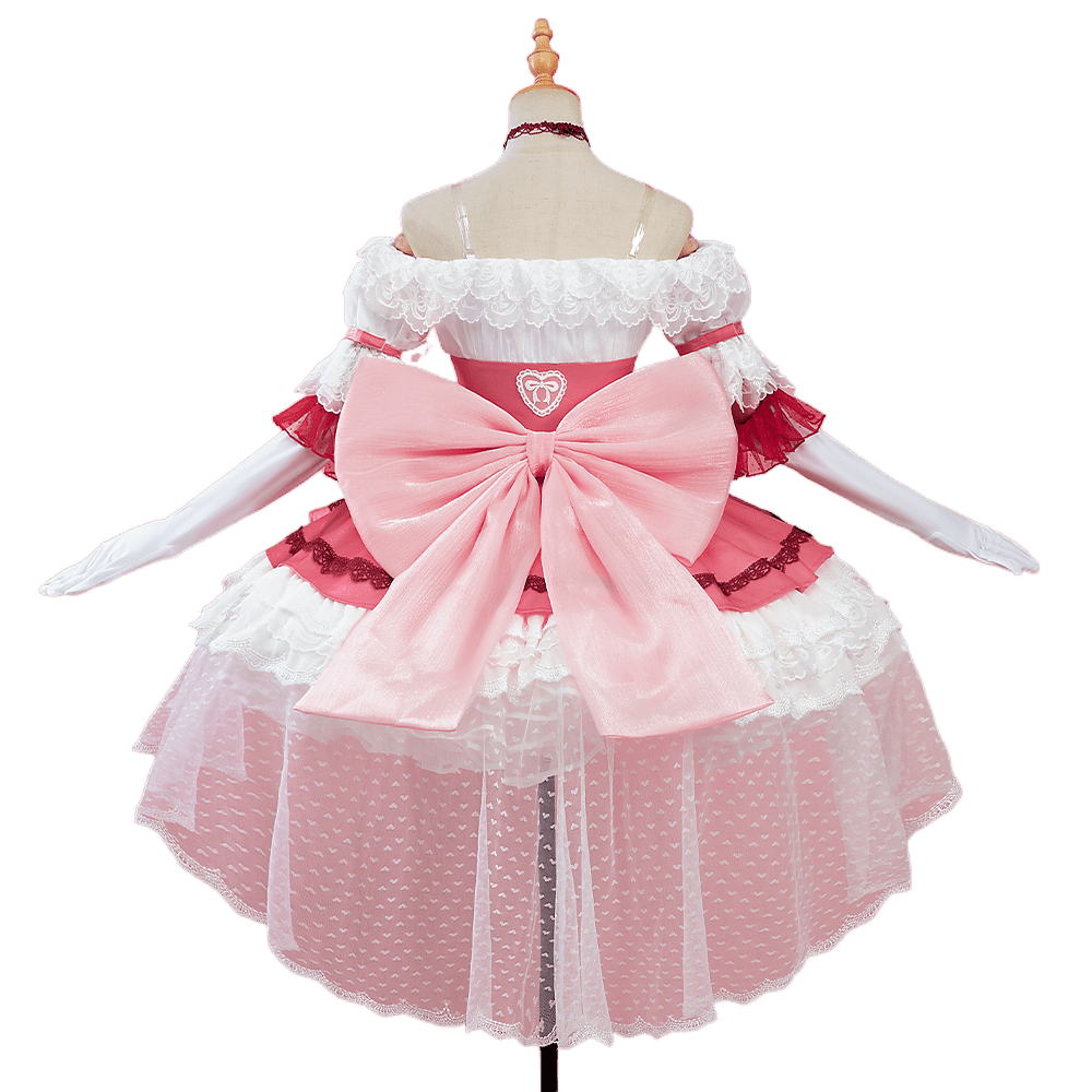 Traje de Cosplay de Madoka Kaname de Puella Magi Madoka Magica: Rebelión - Edición Noche de Brujas - Fantasia Cosera