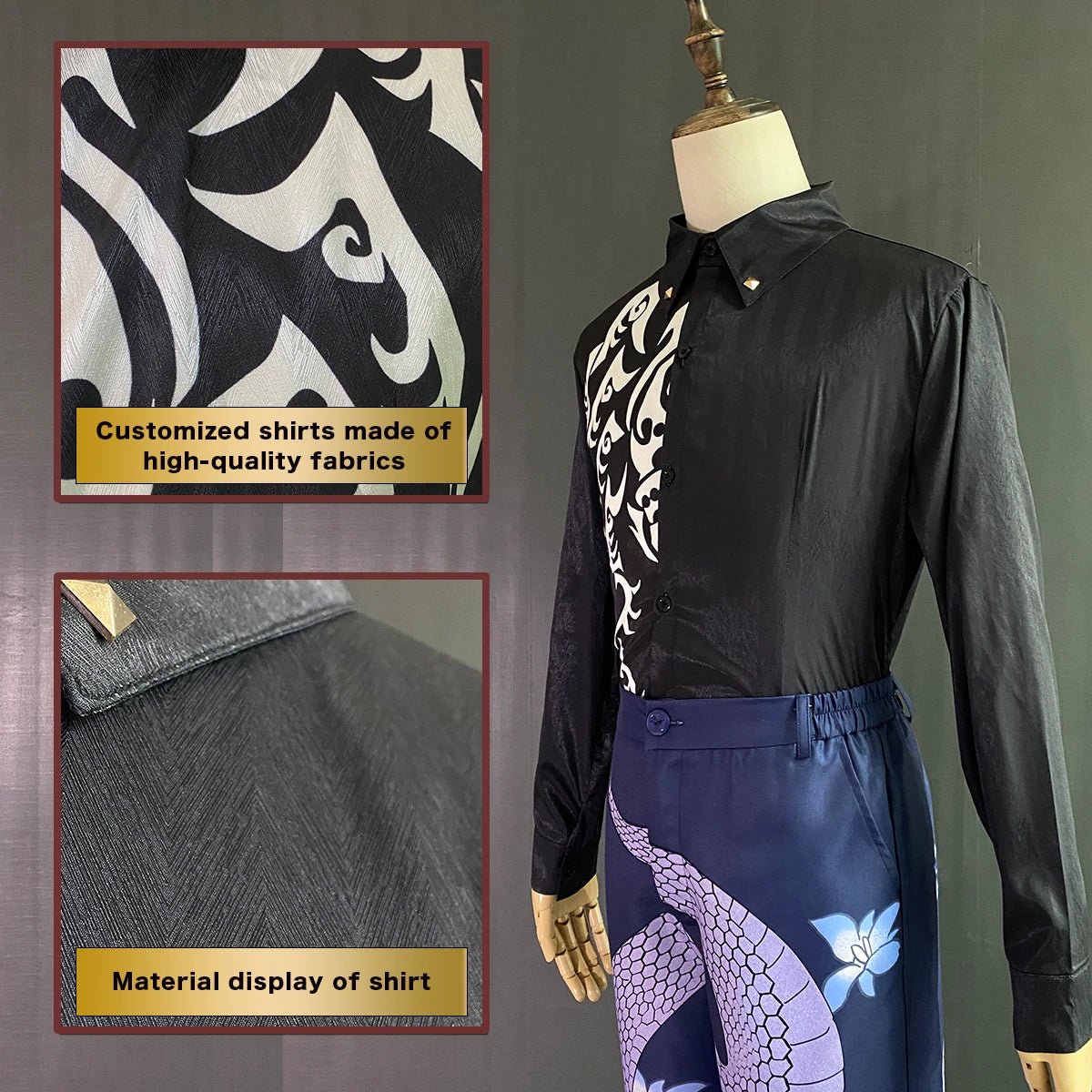 Traje de Cosplay de Rindo Haitani de Tokyo Revengers - Púrpura, Regalo de Halloween y Navidad - Fantasia Cosera