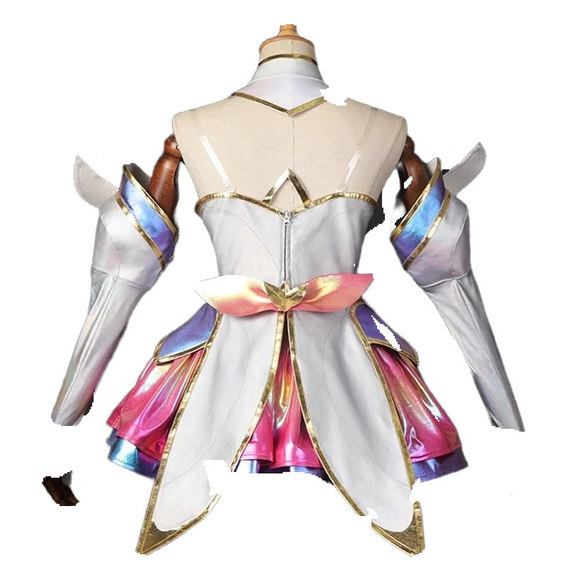 Traje de Cosplay Star Guardian Kaisa de LOL para Mujer - Uniforme con Falda - Fantasia Cosera