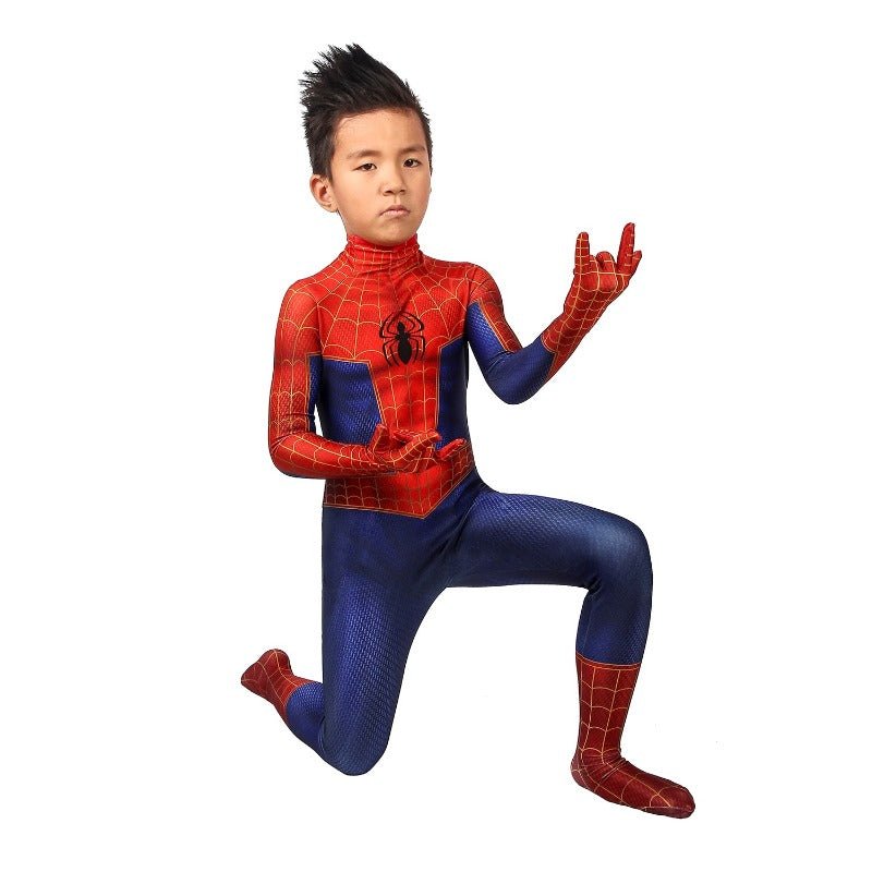 Disfraz de Spider-man Peter Parker para Niños - Traje de Superhéroe para Halloween - Fantasia Cosera