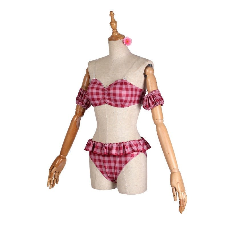 Traje de Cosplay de Verano de Eyjafjalla de Arknights Talla Estándar - Fantasia Cosera