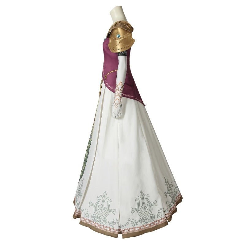 Traje de Cosplay de Zelda Twilight Princess - Diseño Elegante de Princesa para Fans - Fantasia Cosera