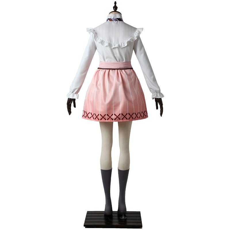 Traje de Cosplay de Rurikawa Yuki Peluca Uniforme Escolar JK Troupe de Verano MANKAI para Halloween y Fiestas - Fantasia Cosera