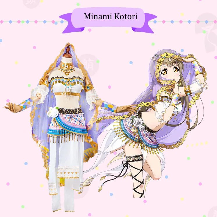 [PREVENTA] Fantasía Cosera Anime Love Live Todos los Personajes Trajes de Cosplay Bailarines Lovelive Kousaka Honoka Minami Traje de Cosplay - Fantasia Cosera