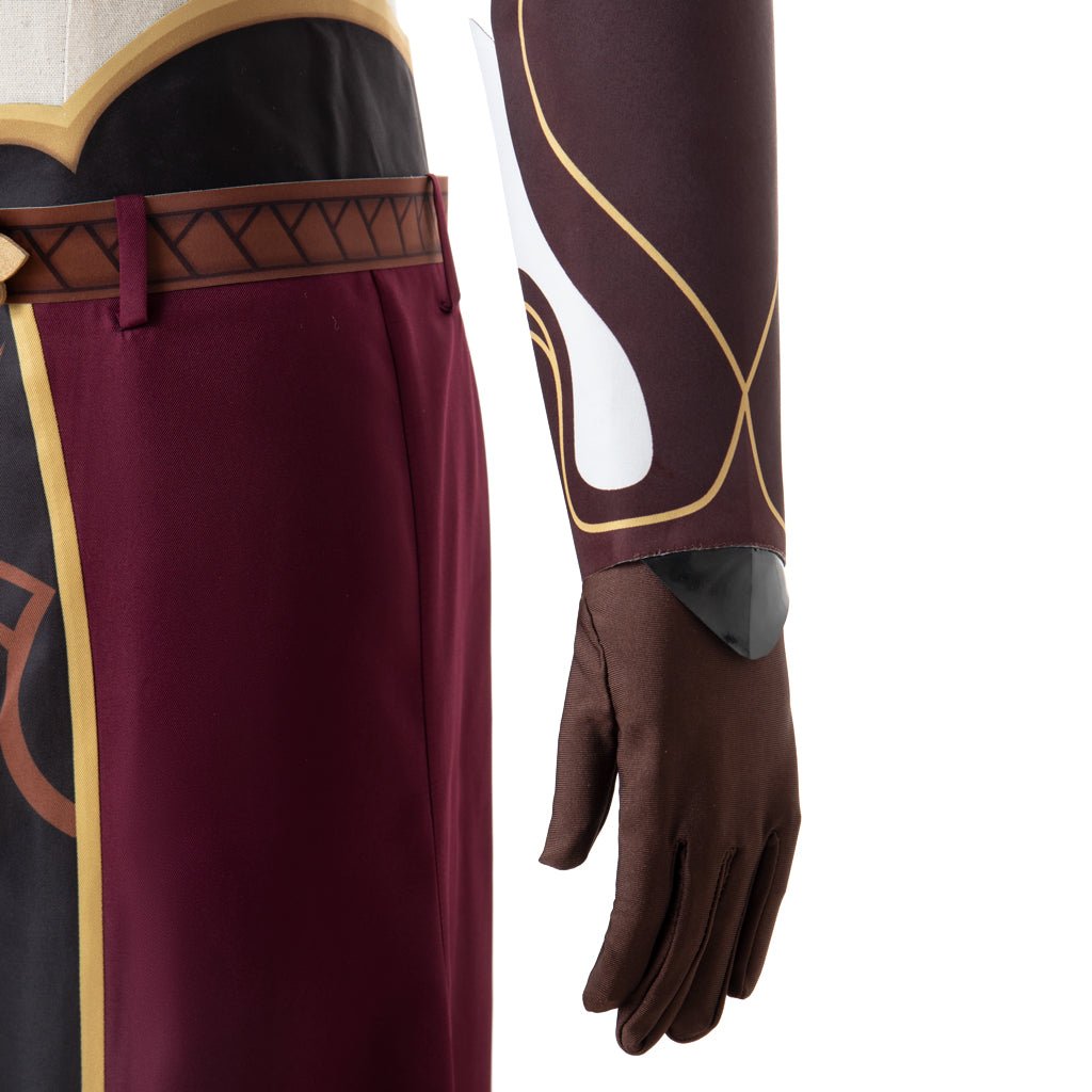Traje de Cosplay de Genshin Impact - Viajero (Aether) | Inspirado en Anime - Fantasia Cosera