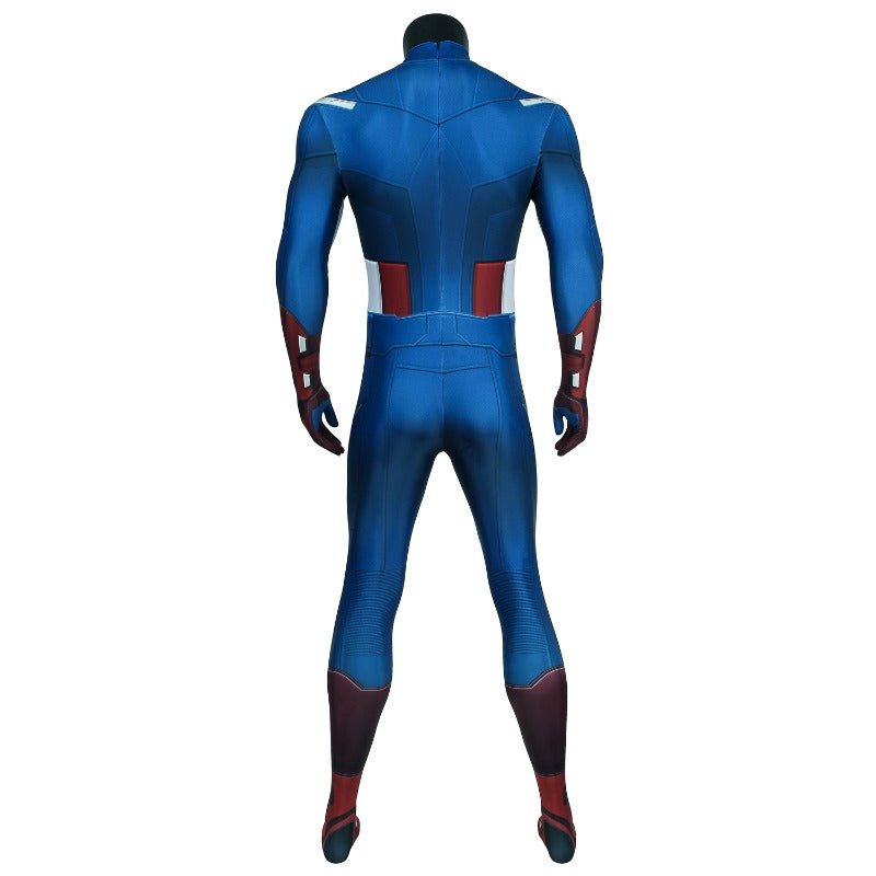 Traje de Cosplay de Capitán América Steve Rogers The Avengers Disfraz Heroico - Fantasia Cosera