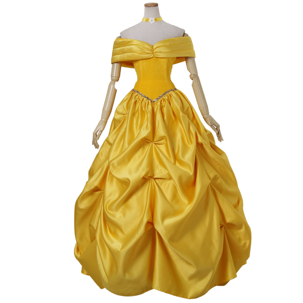 Belle y la Bestia Traje de Cosplay Serie | Vestido de Princesa para Eventos - Fantasia Cosera