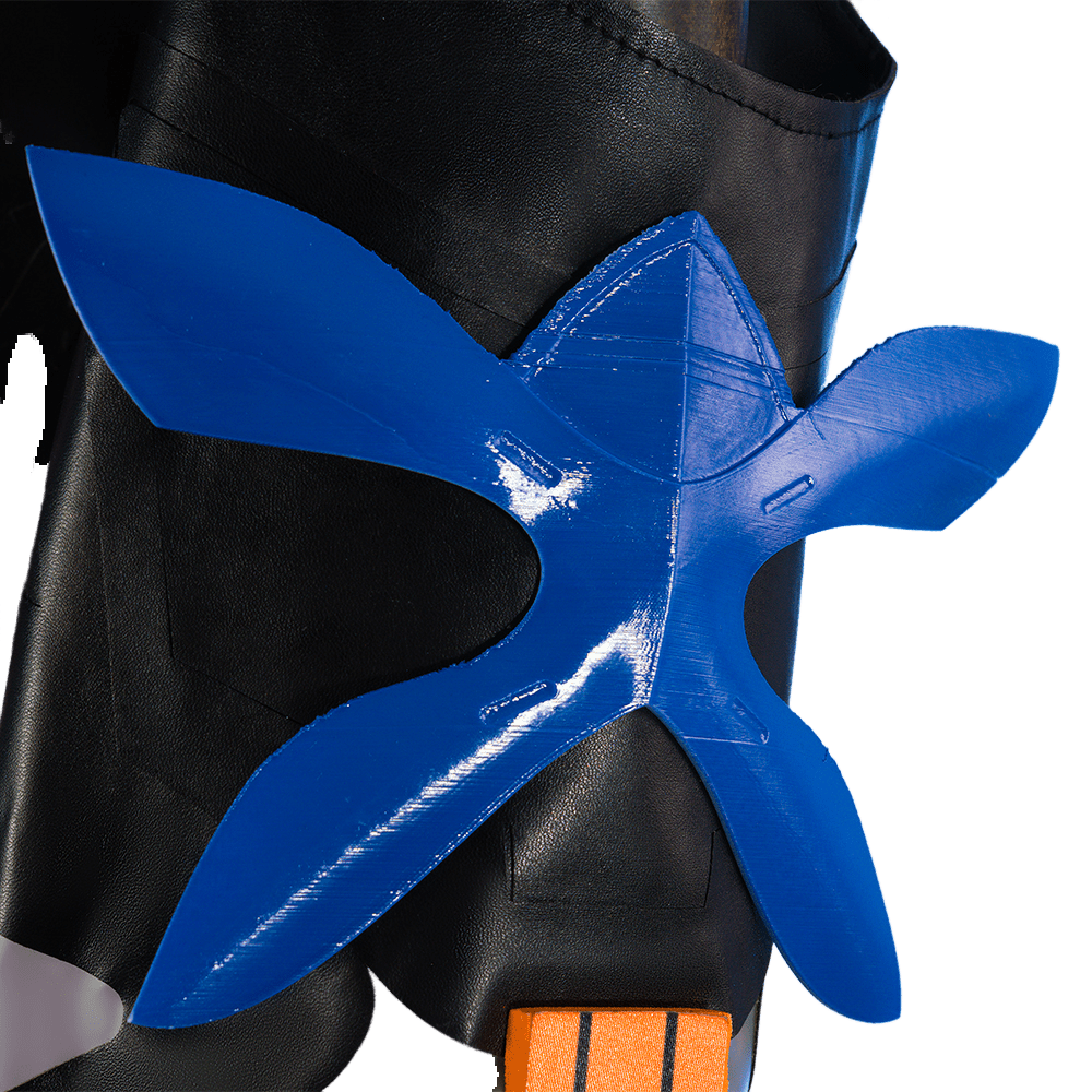 Traje de Cosplay Delirium Blue Delta - Texas the Omertosa de Arknights - Fantasia Cosera